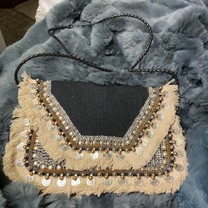 Coin cross body purse